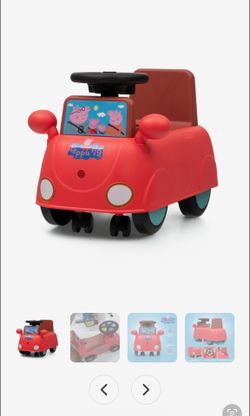 Peppa pig ride on toy