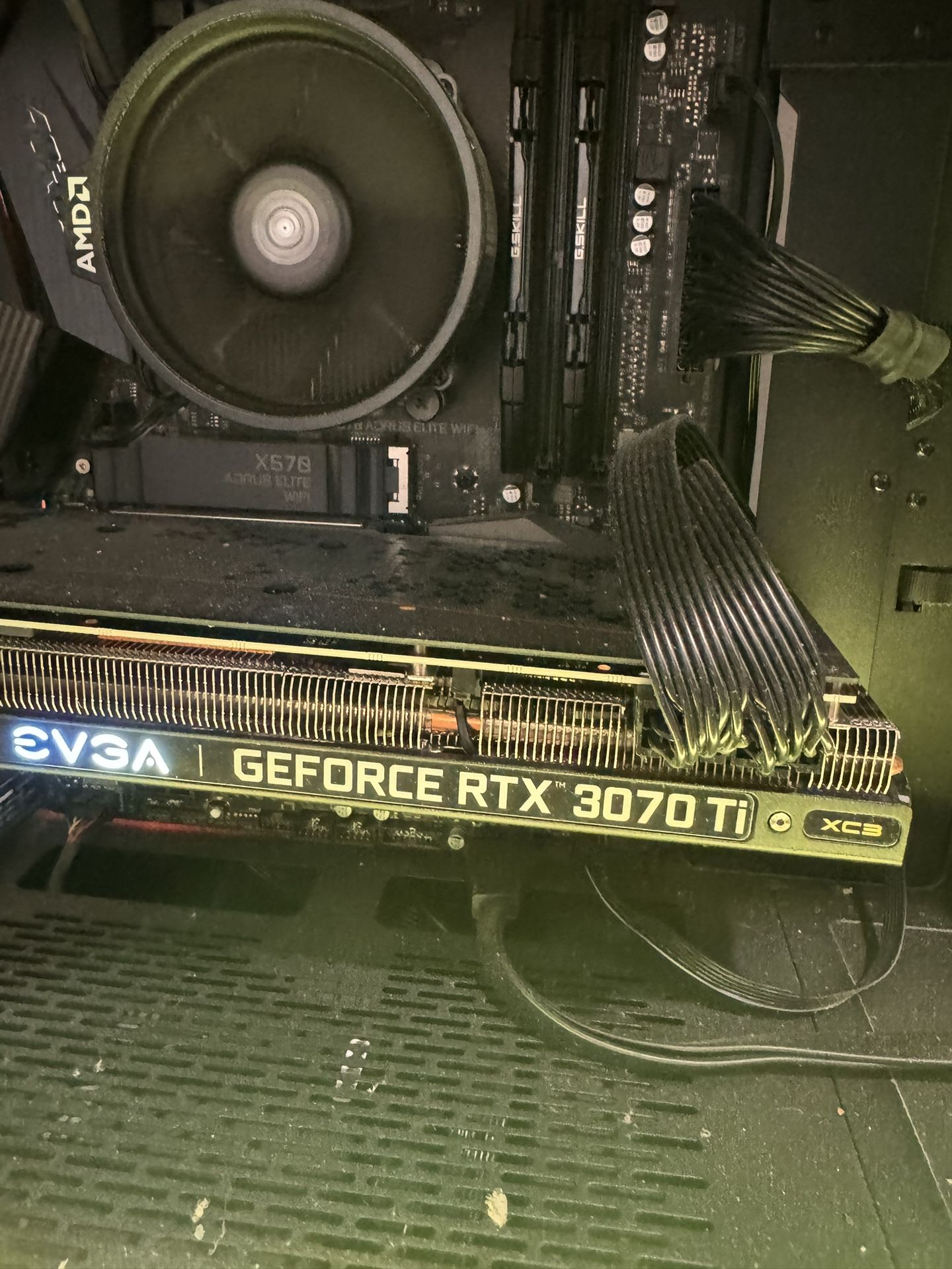 Computer Gamer With Monitor Acer Predator And 3070TI
