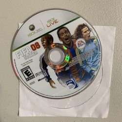 XBOX 360 FIFA08  Video Game