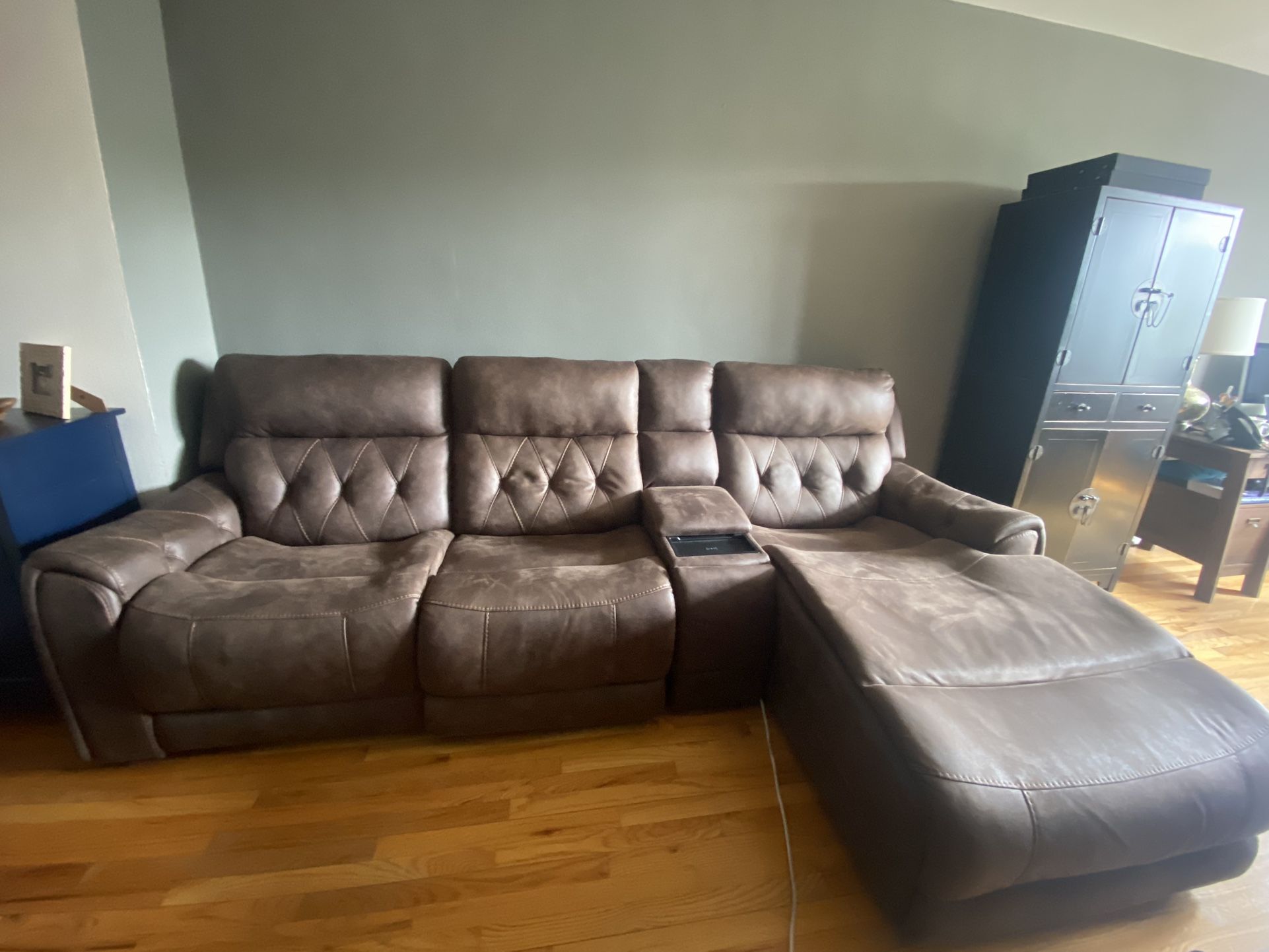 Price Drop $1,300 - Sectional Recliner Sofa