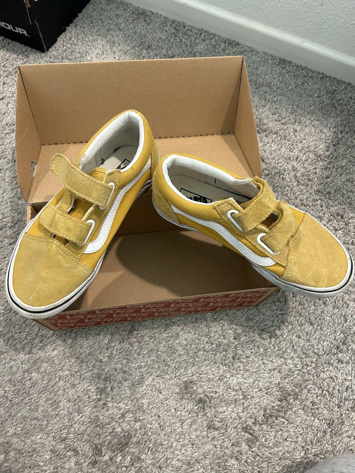 Yellow Vans Size 3