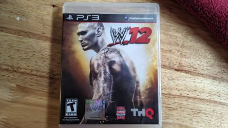 Playstation 3 Game- WWE 12