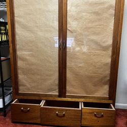 Gun cabinet securely holds 15 Rifles And More