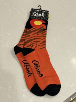 AKSELS Red Rock Colorado Socks-77469