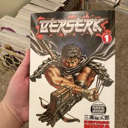 Berserk Vol. 1, 5, 9, & 10