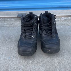 Black Work Boots- Not Steel Toe