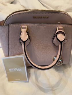 Michael Kors Purse Daria 2-in-1 Satchel – Powder Blush Multi