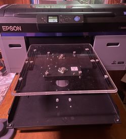 Epson F2100 DTG Printing Machine With Heat Press