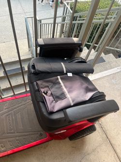 Red Golden-brand mobility scooter