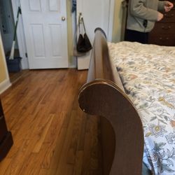 Queen solid Wood Bed frame