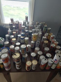 Vintage Beer Cans