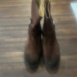 Cole Haan Brown Suede Boots 