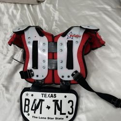 Douglas Junior pro shoulder pads LG 