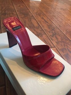 Red Casadei size 5 1/2