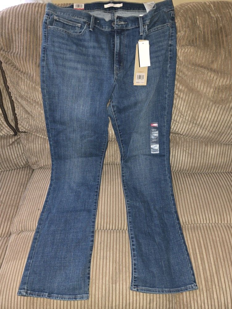Womans Levi's size 16 bootcut NEW smoke free home PARMA originally $50+ see pics & description 44134