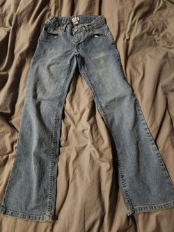 Girls circle slim jeans