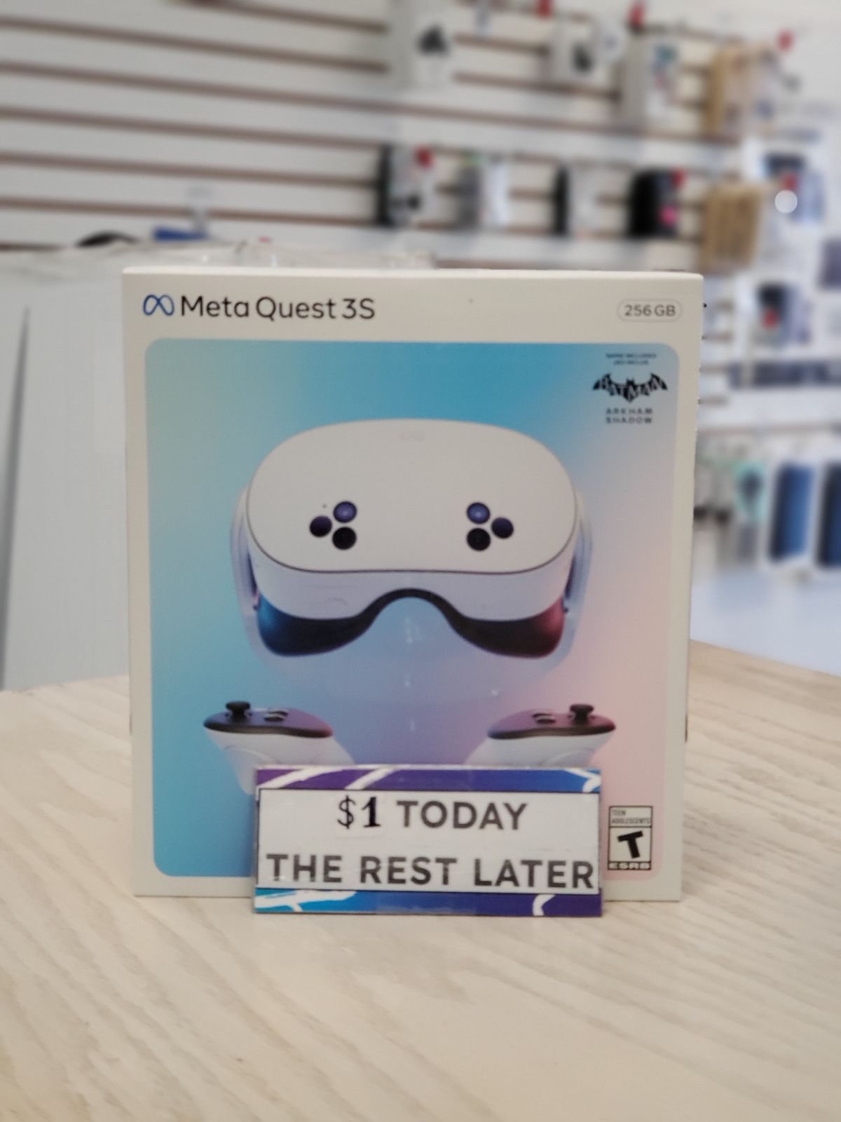 💥 NOW ON SALE!! Meta Quest 3S Deal – Just $269or $1 Down! Includes Batman Game and 3-Month Meta Quest+ Trial with 1-Year Warranty