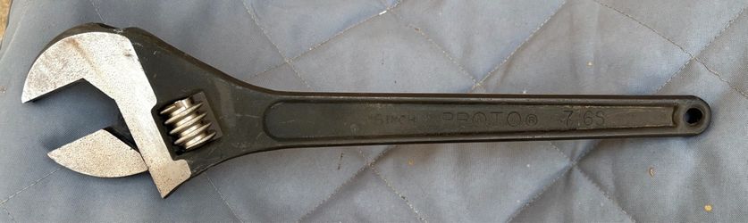 Proto 16in. adjustable wrench
