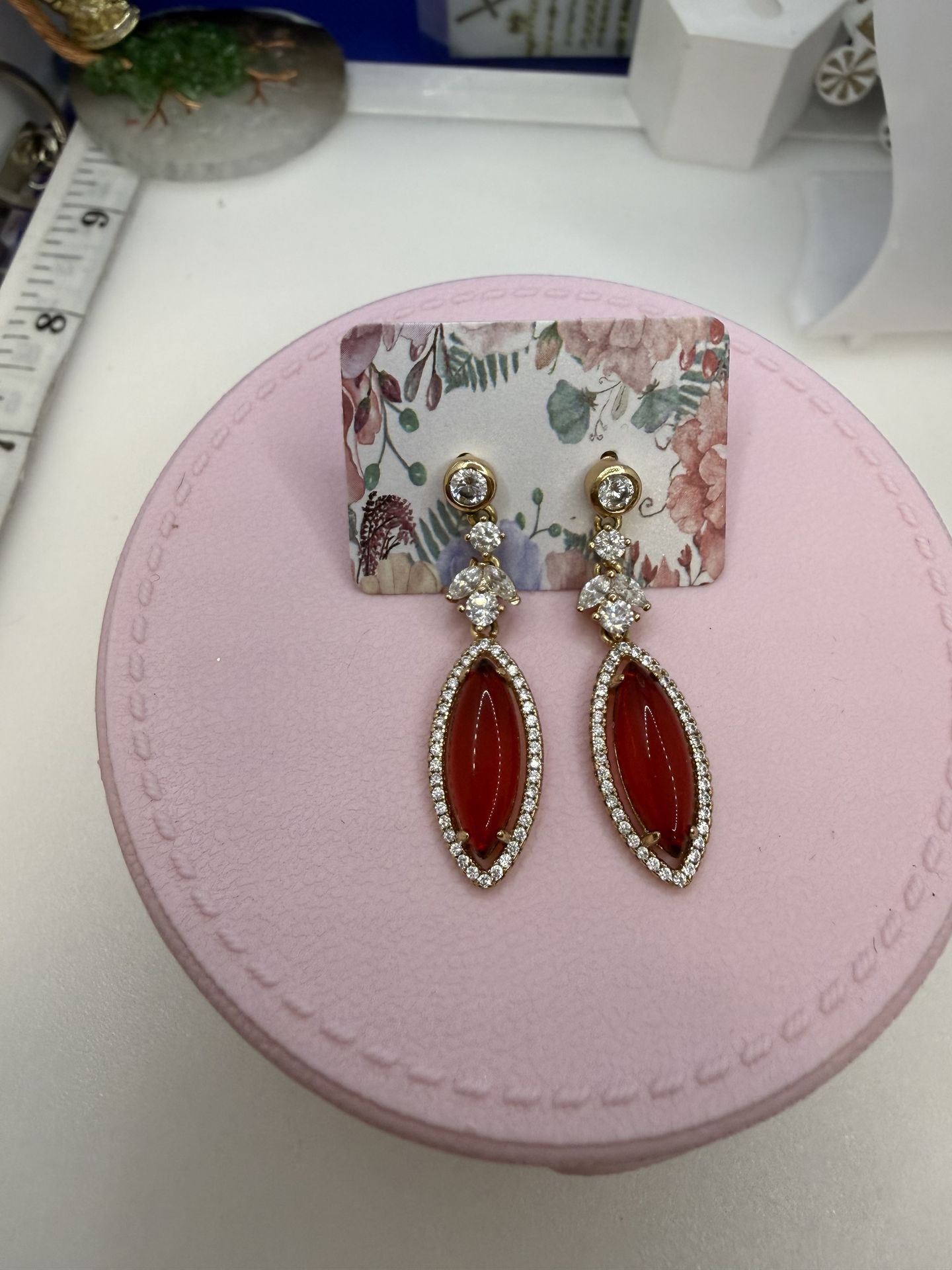 18k from Brazil high quality Enchape Laminado aretes elegantes