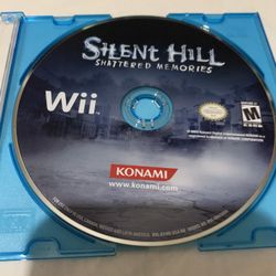 nintendo wii silent hill shattered memories game 