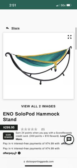 Eno Solo Pod Hammock Stand