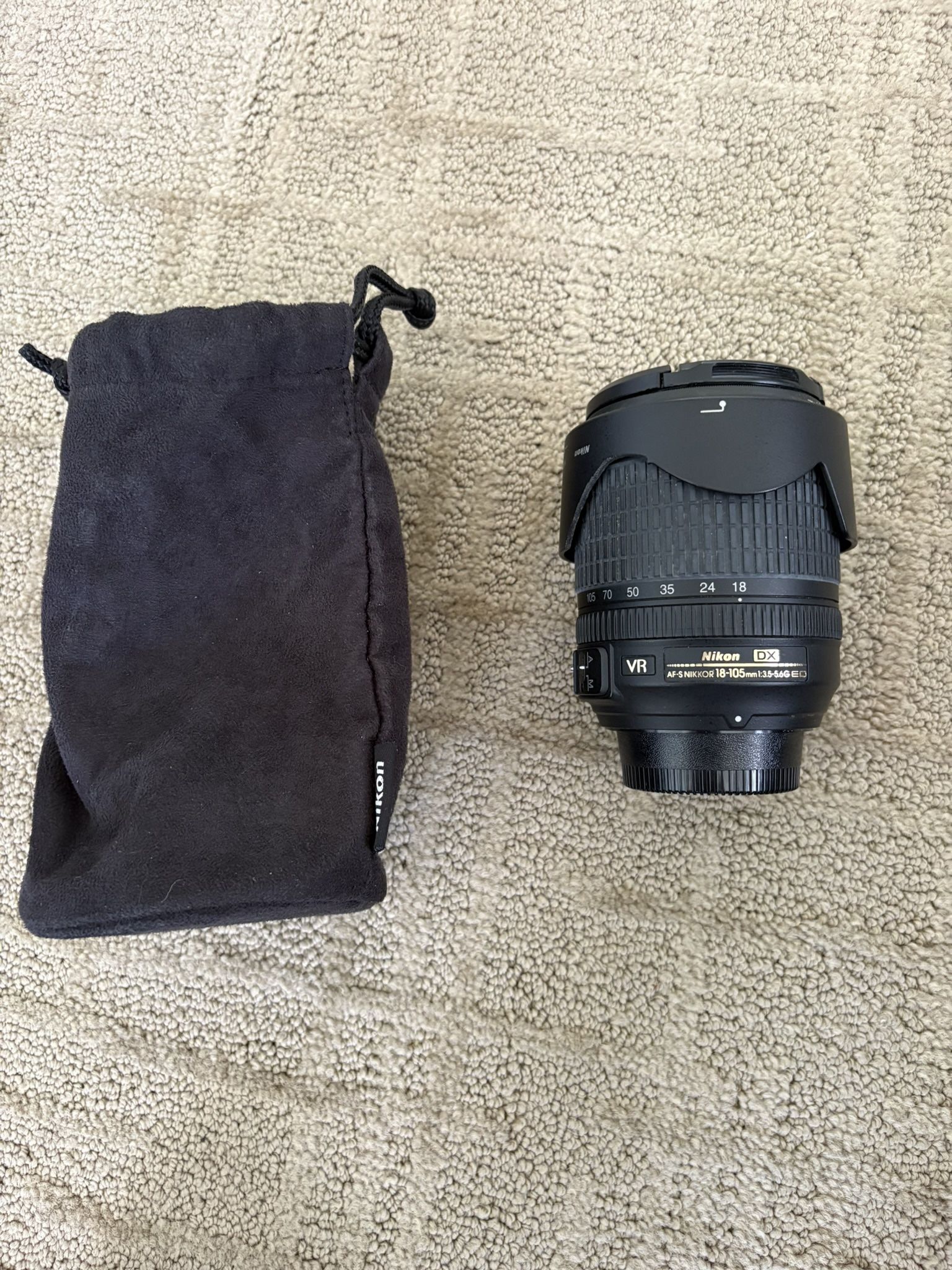 NIKKOR AF-S DX 18-105mm VR Camera Lens