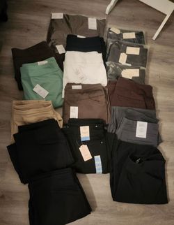 Lot of 19 brand NEW pants
