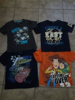 4 shirts for boys