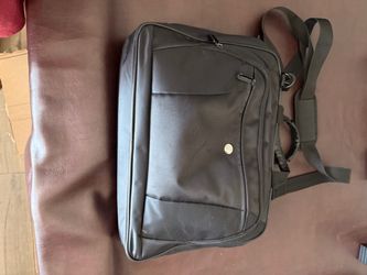 Black Laptop Bag with Shoulder Strap