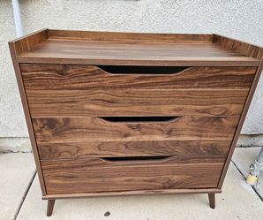 Modern Walnut Chest - Clean & Great Condition