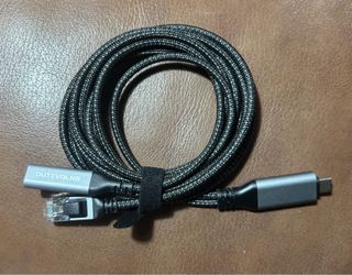 USB C to Ethernet Cable & 60W Charging  (6.6FT)