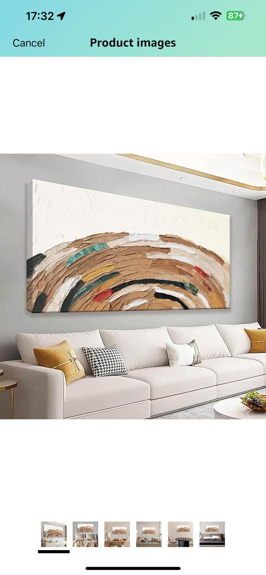 Abstract Canvas Art Wall Decor Yellow Brown Wall Art Painting Abstract Art Prints Minimalist Decor Artwork Pictures For Bedroom Kitchen Offic