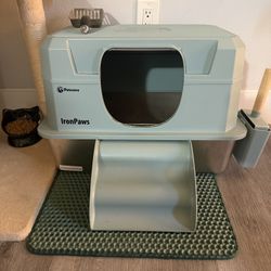 Large Stainless Steel Litter Box 