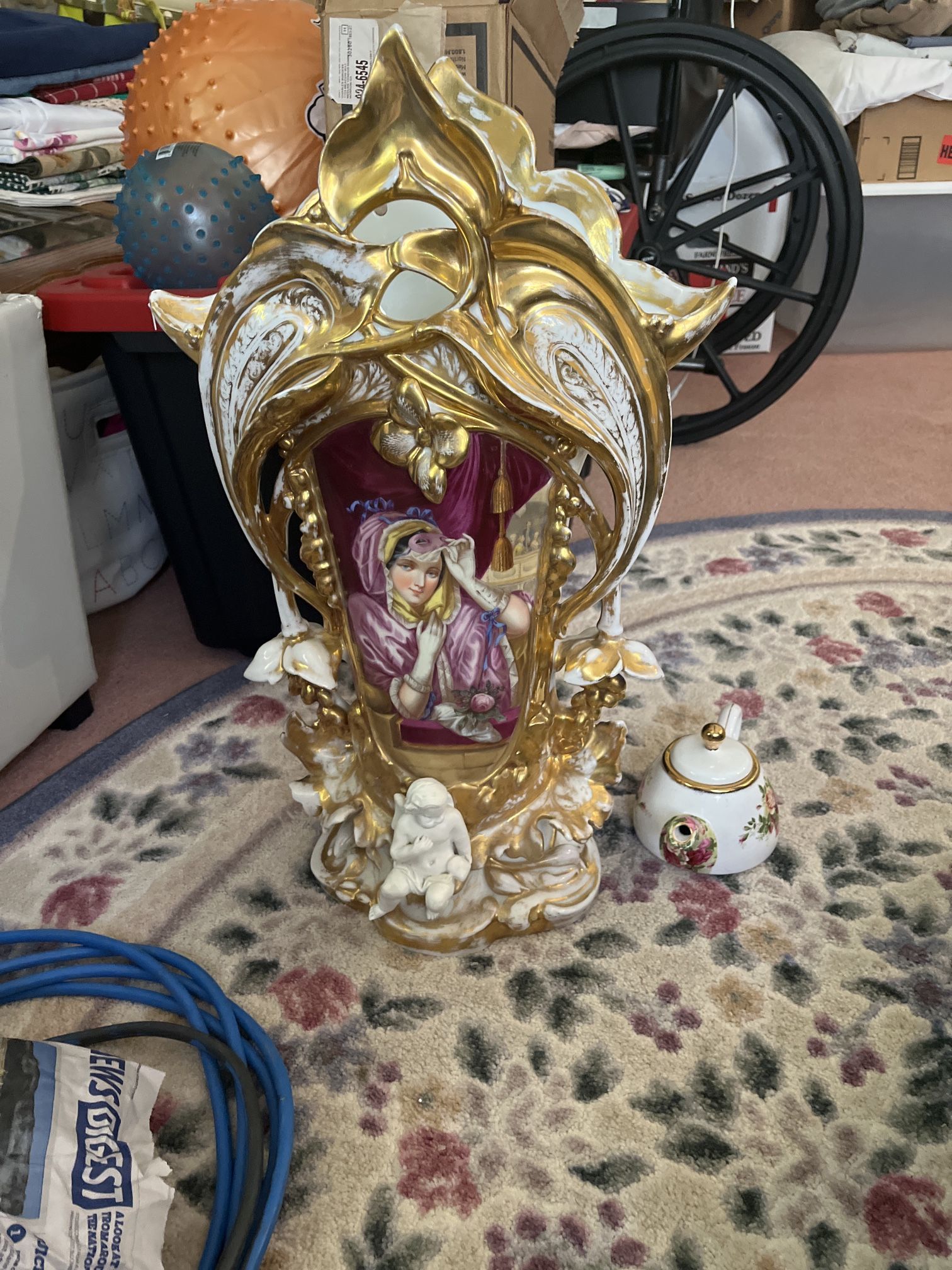 Vintage Wedding Vase