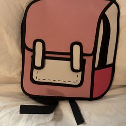 Cartoon Drawing Backpack