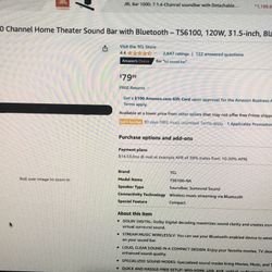 TCL Soundbar - Roku Ready