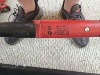 Snap on 1/2 digital torque wrench  120