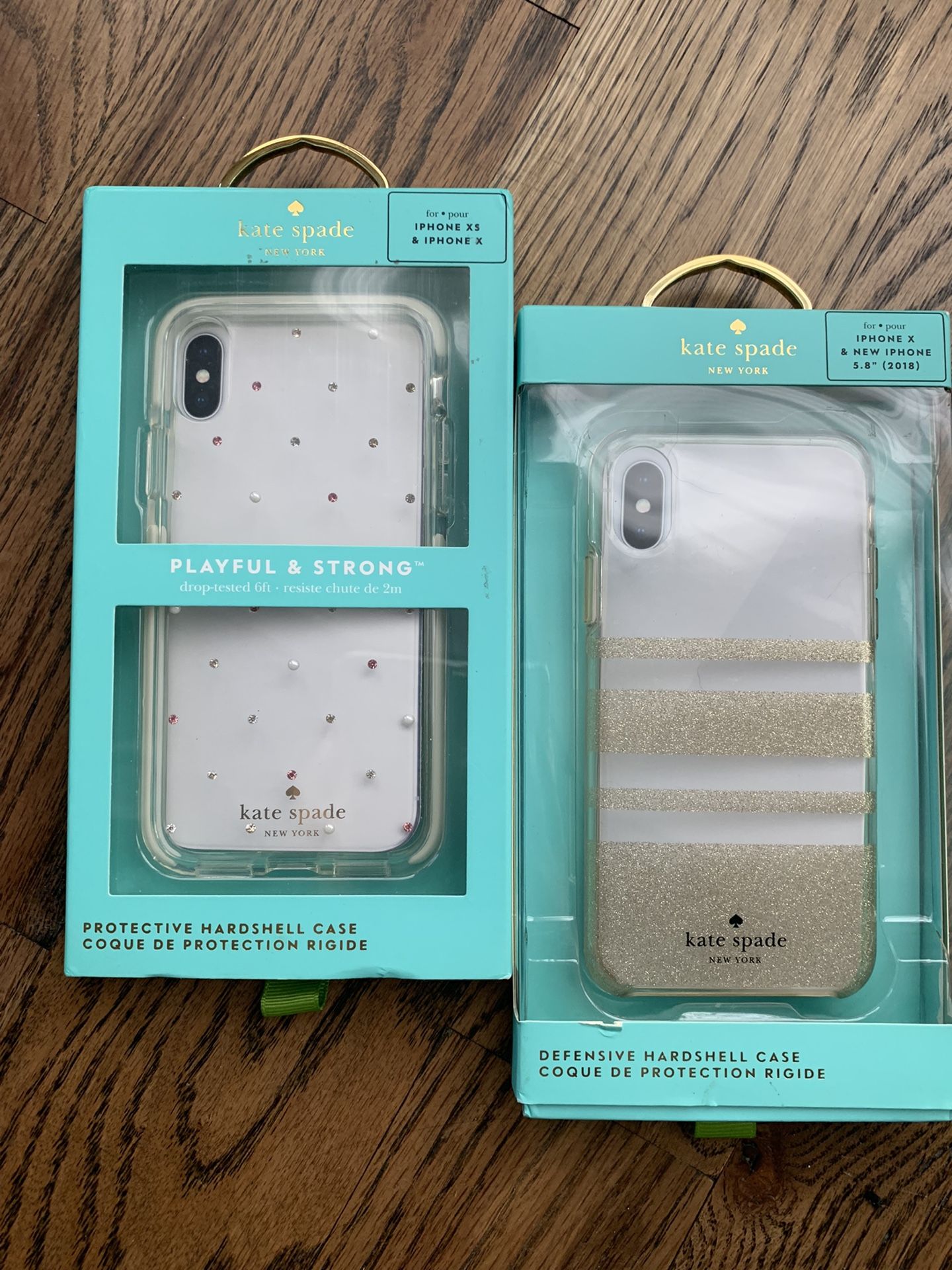 Two Kate Spade X iPhone cases $10/Both