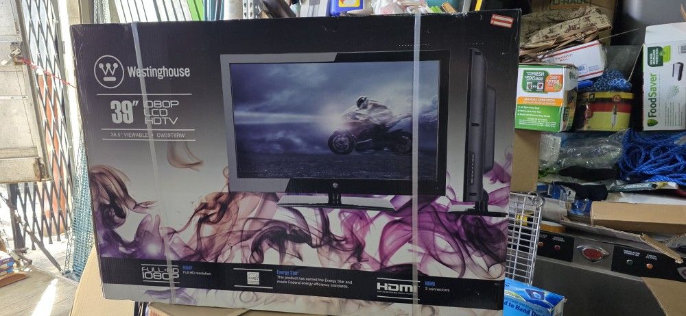 NEW WESTINGHOUSE 39" 1080p LCD TV