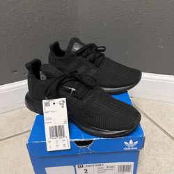 Boys Size 2 Adidas Shoes- Swift Run
