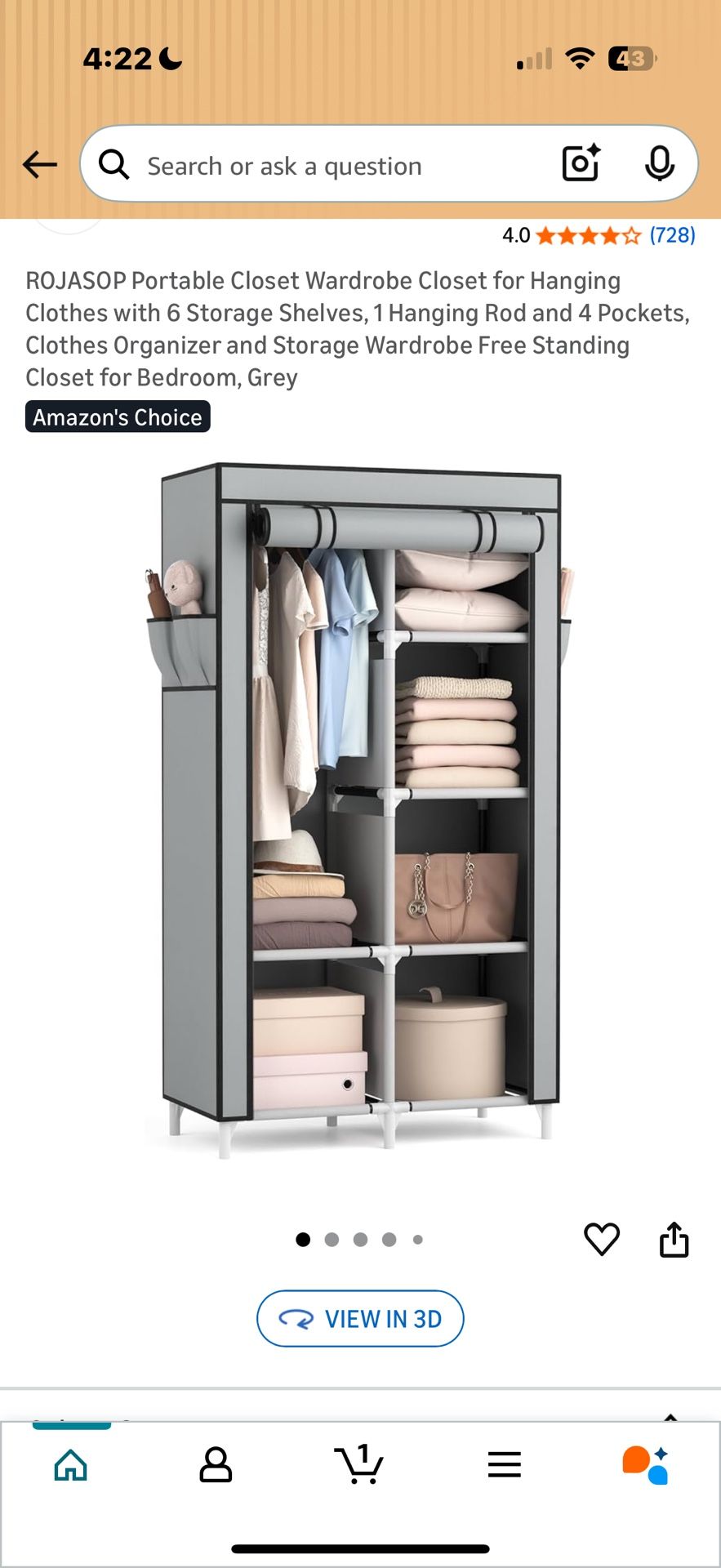 Portable Closet