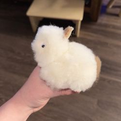 alpaca bunny plushy