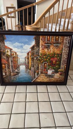 Venice Italy Oil Painting