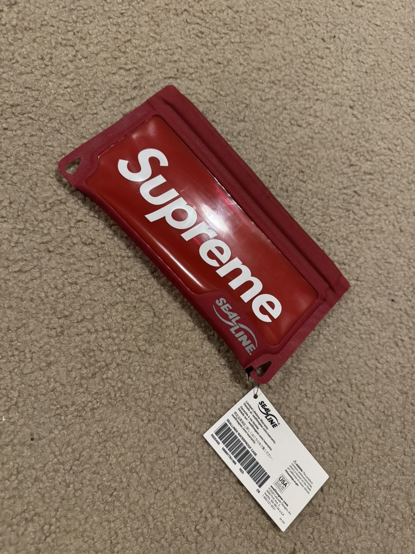Supreme SealLine Waterproof Case Red (SS20)