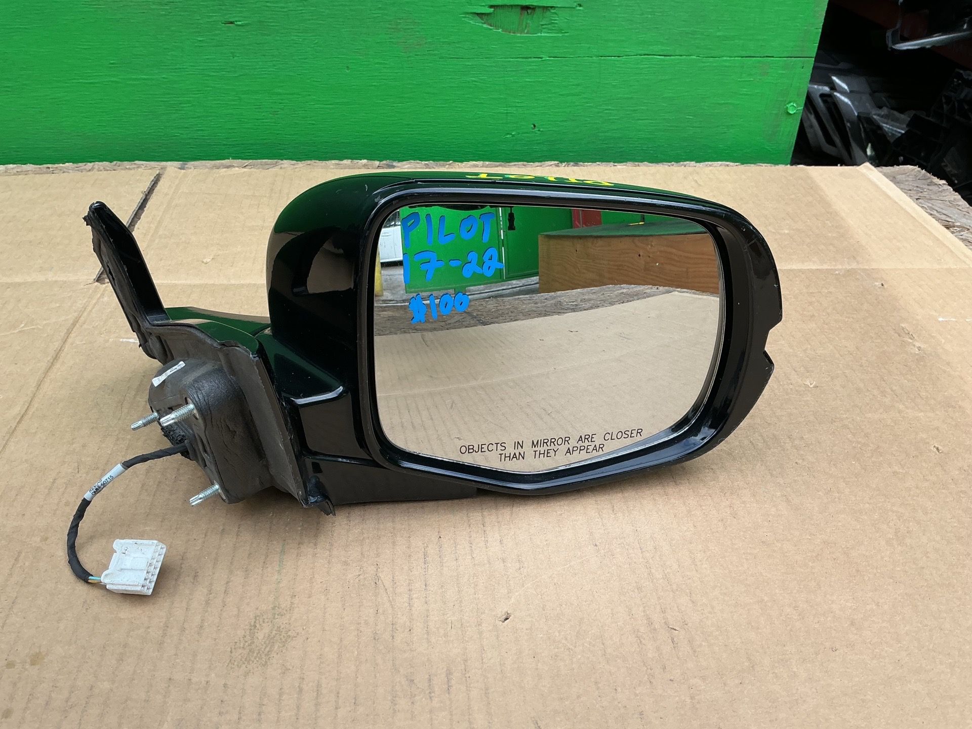 MIRROR PILOT RIGHT SIDE 2017 2018 2019 2020 2021 2022 OEM