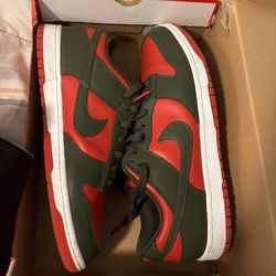 Men’s Nike Dunk(Olive green/Red)