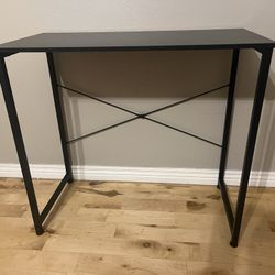 Black Office Desk / Table  16” X 32”