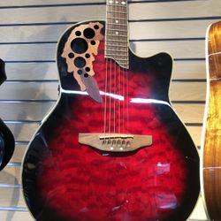 Electric Acoustic Guitar 