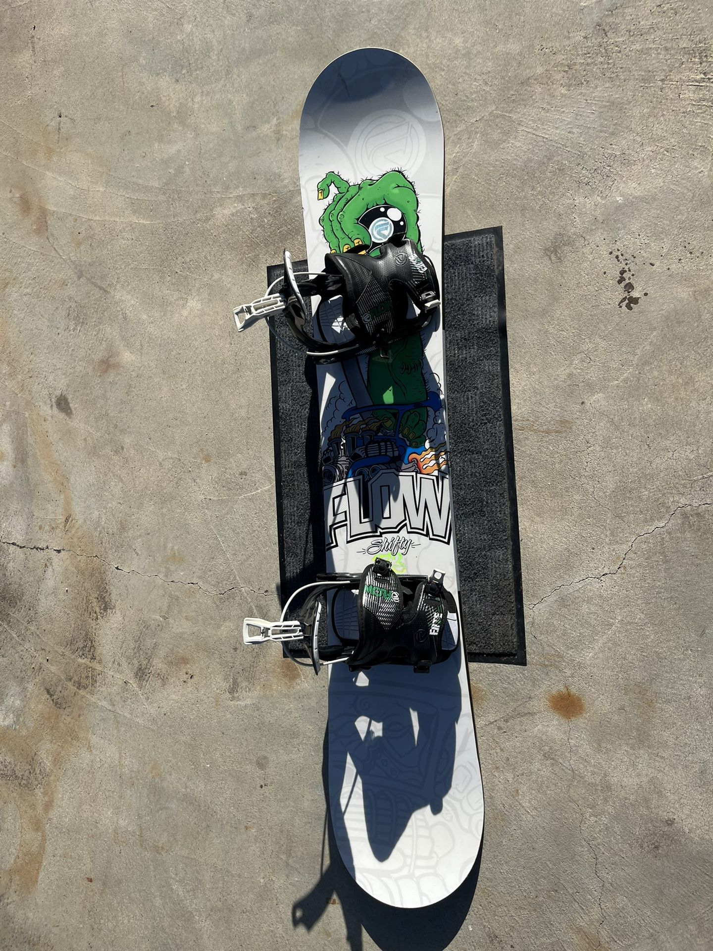 Snowboard And Bindings