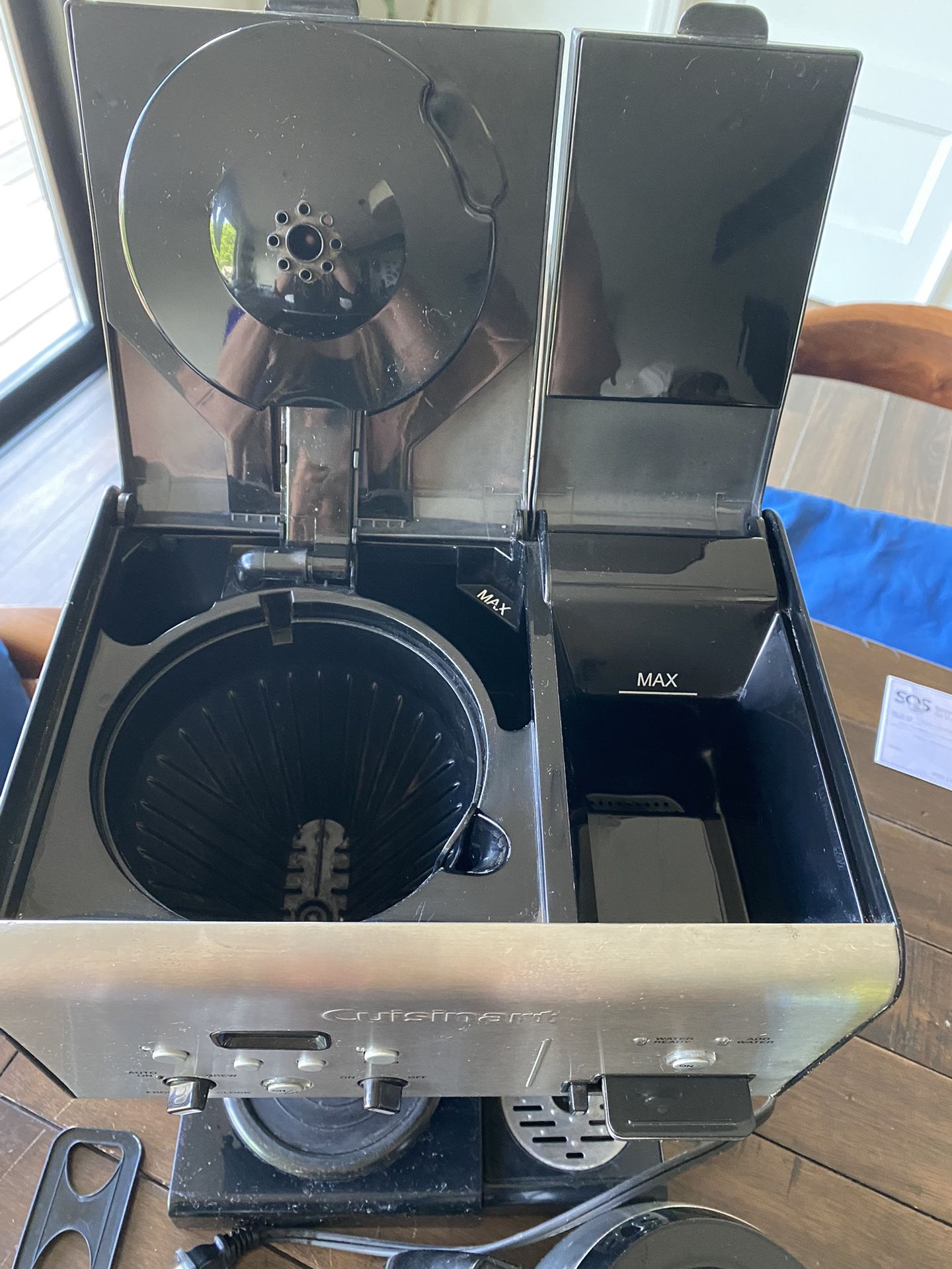 Cuisinart Coffee Maker Stainless Steel/Hot Water Tea for Sale in Oceanside,  CA - OfferUp